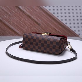 LV Лазерная фурнитура Сумка Croisette Модель： N41581 Эта небольш