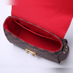LV Лазерная фурнитура Сумка Croisette Модель： N41581 Эта небольш