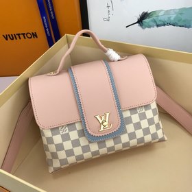 LV Старая кожа, сумка с клапаном и кожаным ремнем через плечо, мо