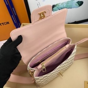 LV Старая кожа, сумка с клапаном и кожаным ремнем через плечо, мо