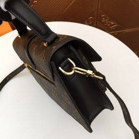 LV Сумка через плечо из ткани с классическим узором, модель 66823