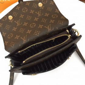 LV Сумка через плечо из ткани с классическим узором, модель 66823