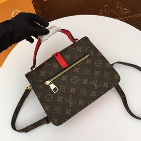 LV Сумка через плечо из ткани с узором LV, модель 66823 Клапан 