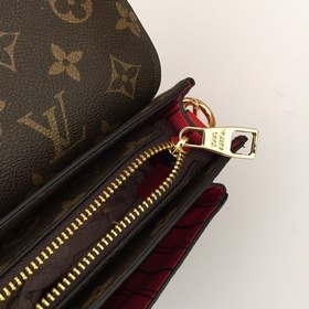 LV Сумка через плечо из ткани с узором LV, модель 66823 Клапан 
