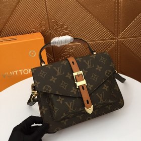 LV Сумка через плечо из ткани с классическим узором, модель 6682