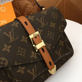LV Сумка через плечо из ткани с классическим узором, модель 6682