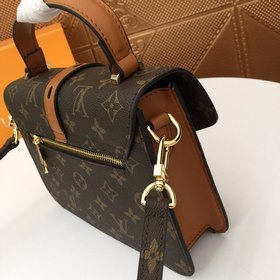 LV Сумка через плечо из ткани с классическим узором, модель 6682