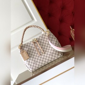 Сумка LV Beaubourg Hobo среднего размера Изготовлена из кожи Mono