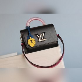 Средняя сумка LV Twist Эта сумка Twist среднего размера изготовл