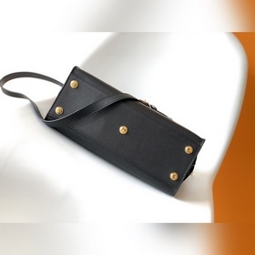LV Сумка с двумя ручками, модель M53826, черная вышивка, фурниту