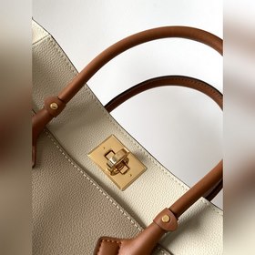 LV Сумка с двумя ручками, модель M53825, цвет абрикосовый с выши
