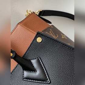 LV Сумка с двумя ручками Модель M53823 Старый узор в сочетании 