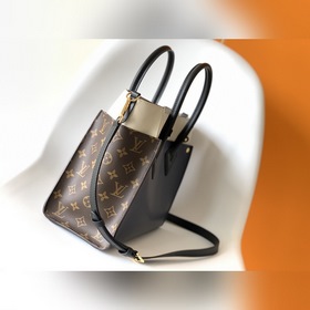 LV Сумка с двумя ручками, модель M55933, старый принт синим, фур