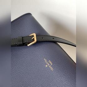 LV Сумка с двумя ручками, модель M55933, старый принт синим, фур