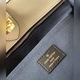 LV Сумка с двумя ручками, модель M55933, старый принт синим, фур