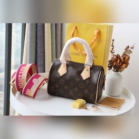 Сумка LV Speedy 20 через плечо Модель M41114 Розовый Новая колл