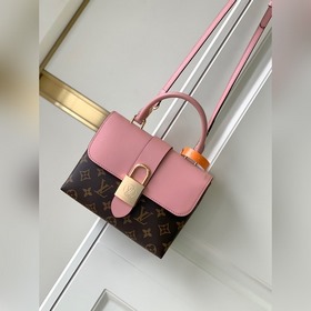 LV модель M44080 Старый цвет сумка через плечо Кожа является под