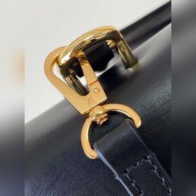 LV модель M44141, черная сумка через плечо Кожа является подлинно