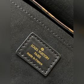 LV модель M44141, черная сумка через плечо Кожа является подлинно