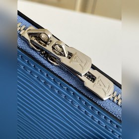 LV Модель 57426 Синяя сумка через плечо Сумка Alma BB из яркой ко