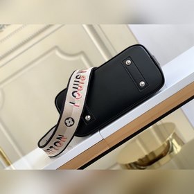 LV Модель 59217 Черный Сумка через плечо Сумка Alma BB из разноц
