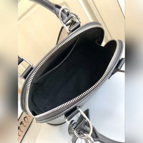 LV Модель 59217 Черный Сумка через плечо Сумка Alma BB из разноц