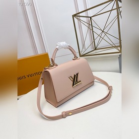 LV Twist One Handle Маленькая сумка Модель 57214 Кожа с текстурой