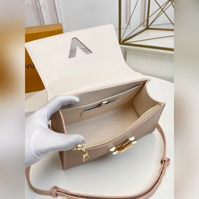 LV Twist One Handle Маленькая сумка Модель 57214 Кожа с текстурой