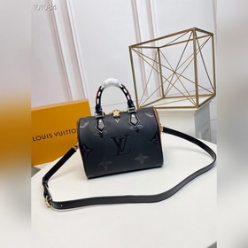 LV Модель M58524 Черный Сумка Speedy Bandoulière 25 В осенней к
