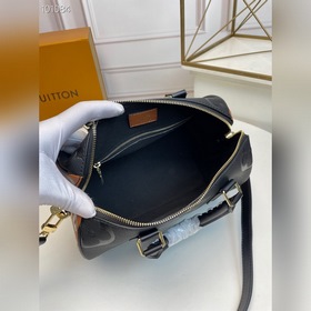 LV Модель M58524 Черный Сумка Speedy Bandoulière 25 В осенней к