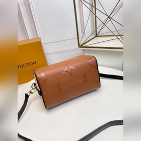 LV Модель M45840 Коричневая сумка Speedy Bandoulière 25 В осенне