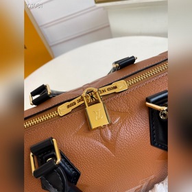LV Модель M45840 Коричневая сумка Speedy Bandoulière 25 В осенне