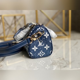 LV NANO SPEEDY Сумка Модель M81168 Синий деним Серия сумок Speed
