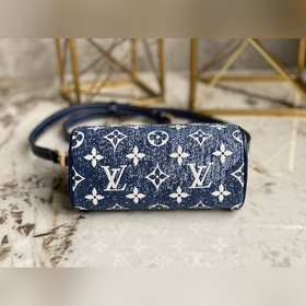 LV NANO SPEEDY Сумка Модель M81168 Синий деним Серия сумок Speed