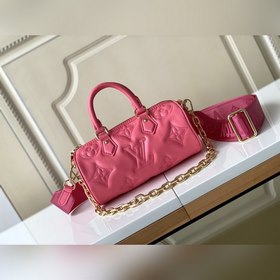 LV PAPILLON BB Сумка Модель M59826 Цвет драконьего фрукта Эта сум