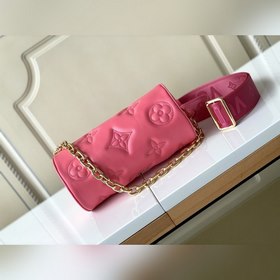 LV PAPILLON BB Сумка Модель M59826 Цвет драконьего фрукта Эта сум