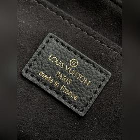 Сумка LV Madeleine BB, модель M46008, черная с тиснением, маленьк