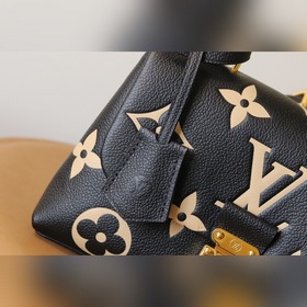Сумка LV Madeleine BB, модель M45978, черная с шелкографией, сери