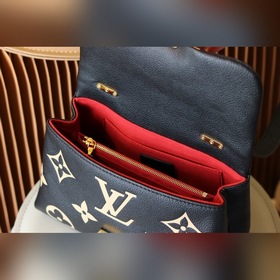 Сумка LV Madeleine BB, модель M45978, черная с шелкографией, сери