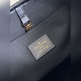 LV Модель M59962 Черный Серия сумок-ведра Плетеные вышивки Сумка-