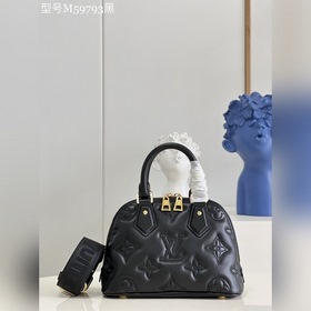 LV Alma BB сумка, модель M59793, черная Сумка Alma BB воплощает в