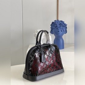 LV Alma маленькая сумка, модель M20355, черная Эта сумка Alma Sm