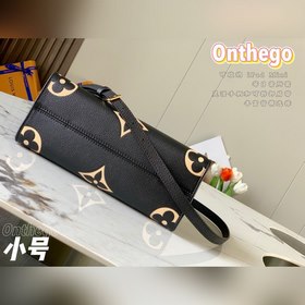 LV Модель M45659 Черно-белый принт  Onthego маленькая сумка-тоу