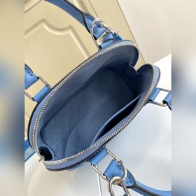 LV Alma BB сумка, модель M57426, синяя Сумка Alma BB из разноцве