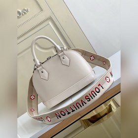 LV Alma BB сумка, модель M58706, бежевый Сумка Alma BB из яркой к