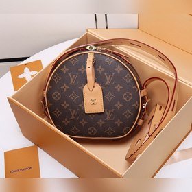 LV Лазерная фурнитура Boite Chapeau Мягкая сумка Модель： M52294 В
