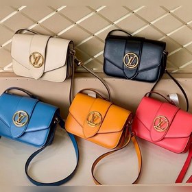 Сумка LV Tofu Модель： M55949 Розовый Сумка LV Pont 9 изготовлена