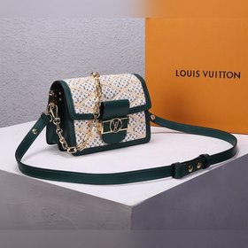 Сумка LV MINI DAUPHINE Модель： М53996 Тонкая стеганая ткань Malle