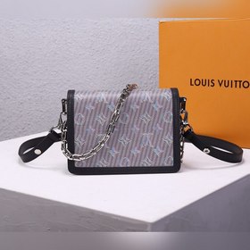 Сумка LV Mini Dauphine Модель： M55454 Кожа теленка с принтом Mono