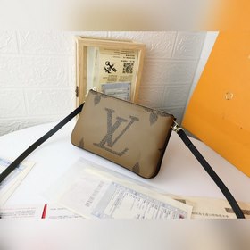 LV Модель M69203 Сумка на цепочке, кофейный цвет с шелкографией Э